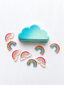 Bath bomb | Cloud with colorful inserts 115g